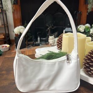 Chic White Shoulder Bag